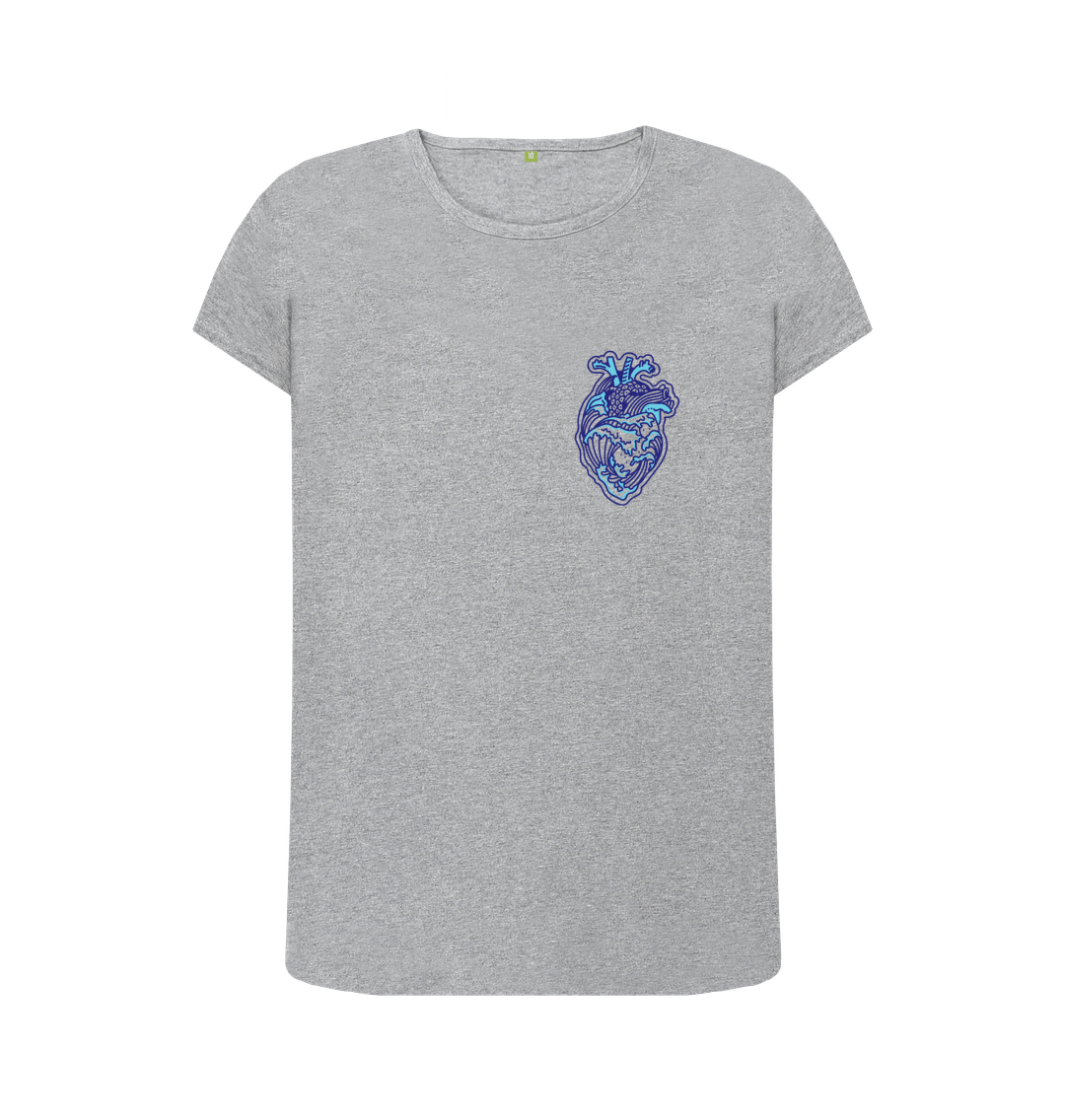 'OCEAN HEART' Ladies Tee
