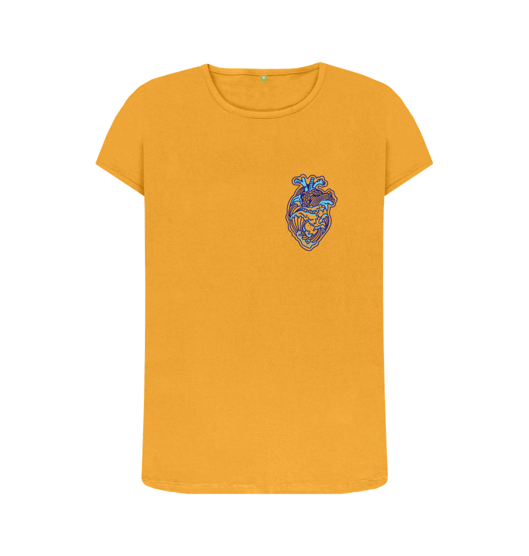 'OCEAN HEART' Ladies Tee