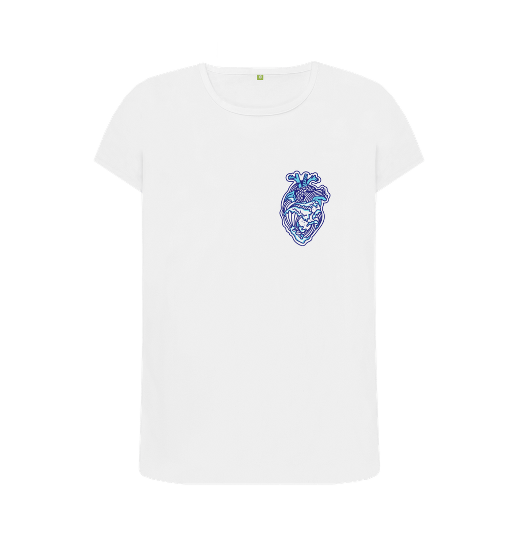 'OCEAN HEART' Ladies Tee