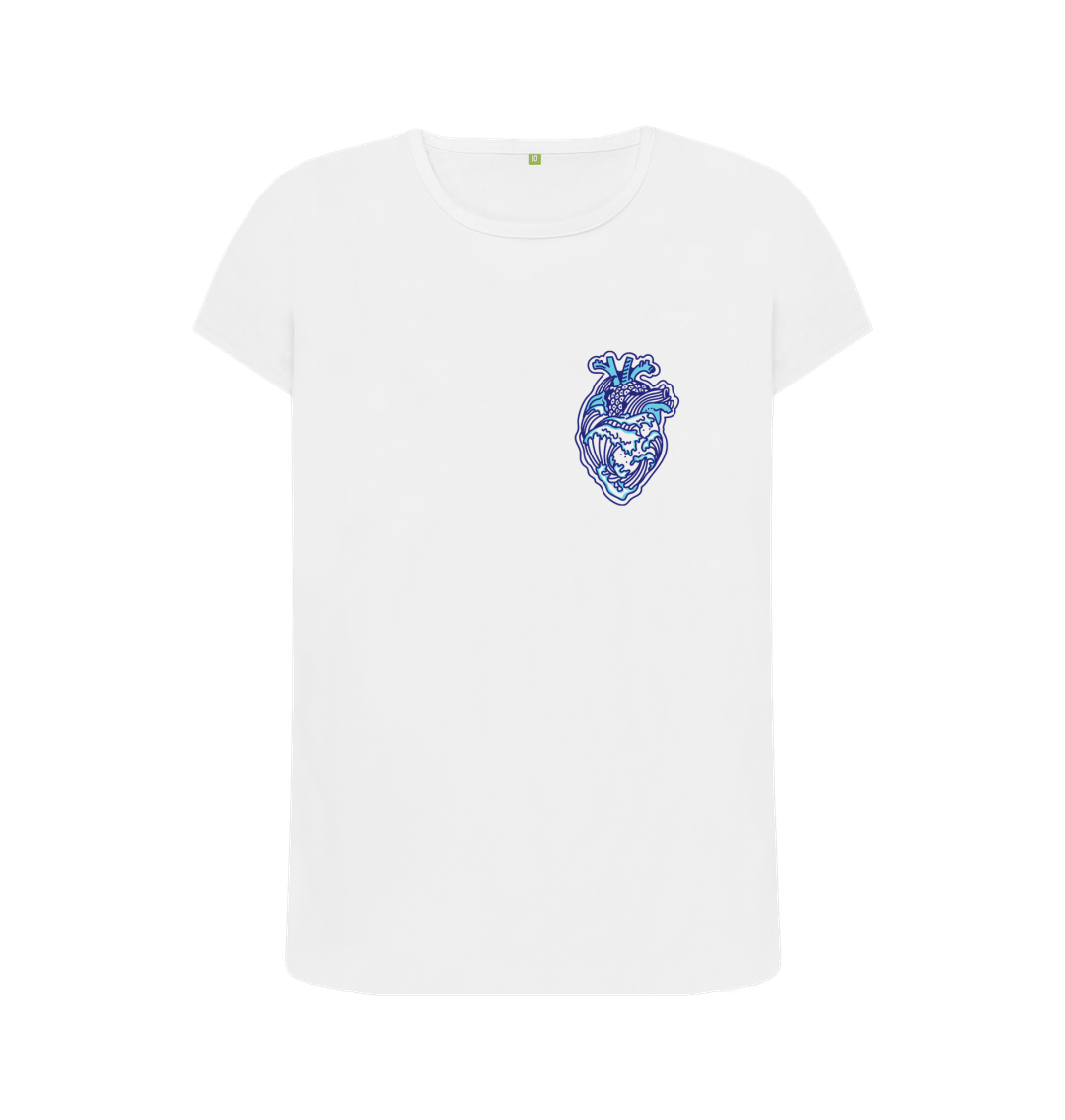 'OCEAN HEART' Ladies Tee